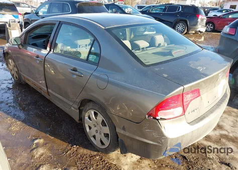 2006 Honda Civic Lx из США, поврежденный, VIN 1HGFA16546L049937